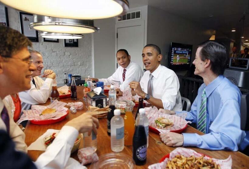 围观奥巴马在任时的一日三餐, 美国民众心中公认的好总统