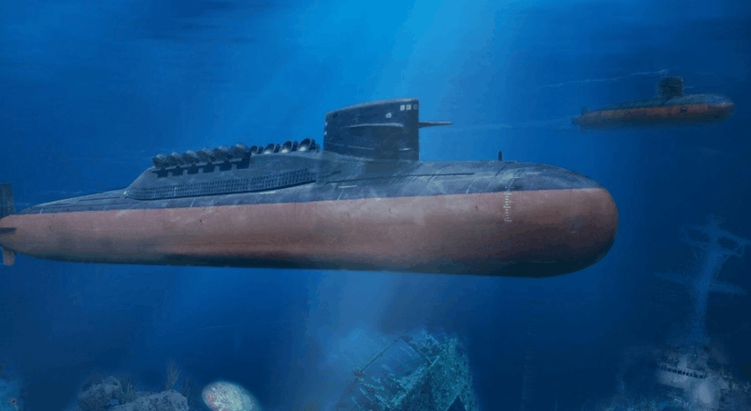 中国096型核潜艇亮相, 水下最大超过70节, 美军都诚惶诚恐了