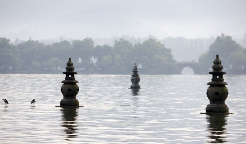 称"小瀛洲"西湖面积最大的地方