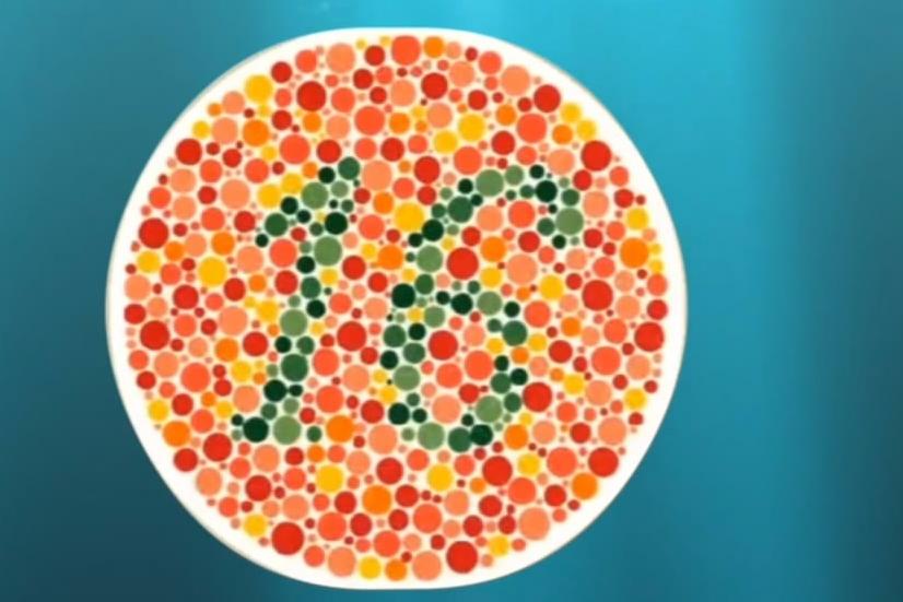 13道色盲眼力测试,如果你只能看到数字16,那你很可能是色盲