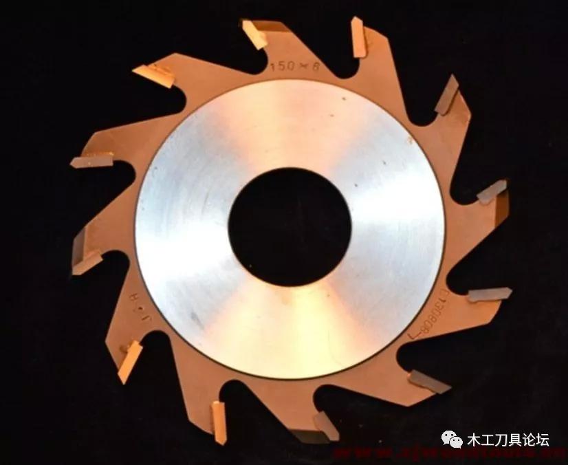 立轴四面刨用开槽铣刀,解决您的崩边问题的木工开槽刀具