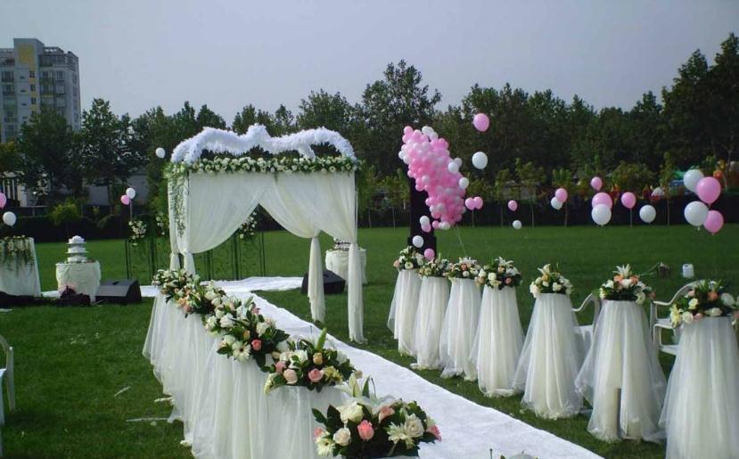 天毓山庄全新打造浪漫温馨户外婚礼