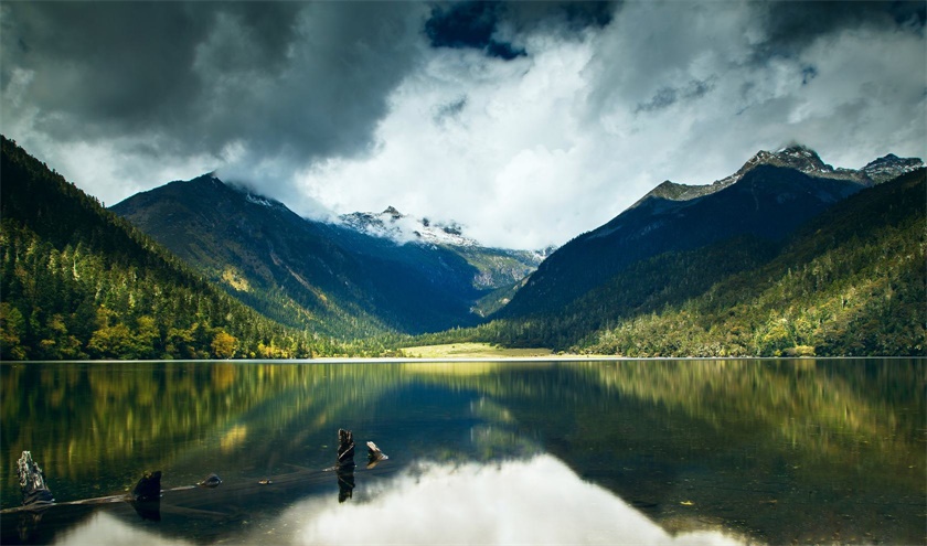 去四川伍须海感受返璞归真的美