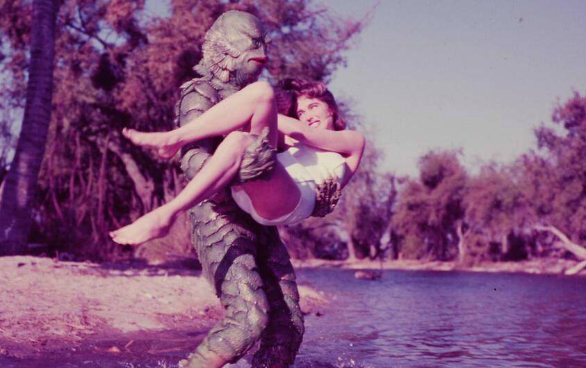 百年前的美女与野兽电影,怪兽一点也不吓人,美女却是那么享受