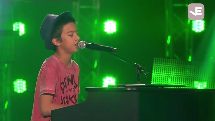 来自民间的叛逆 德国好声音儿童版盲选,菲律宾德国混血正太lukas演唱