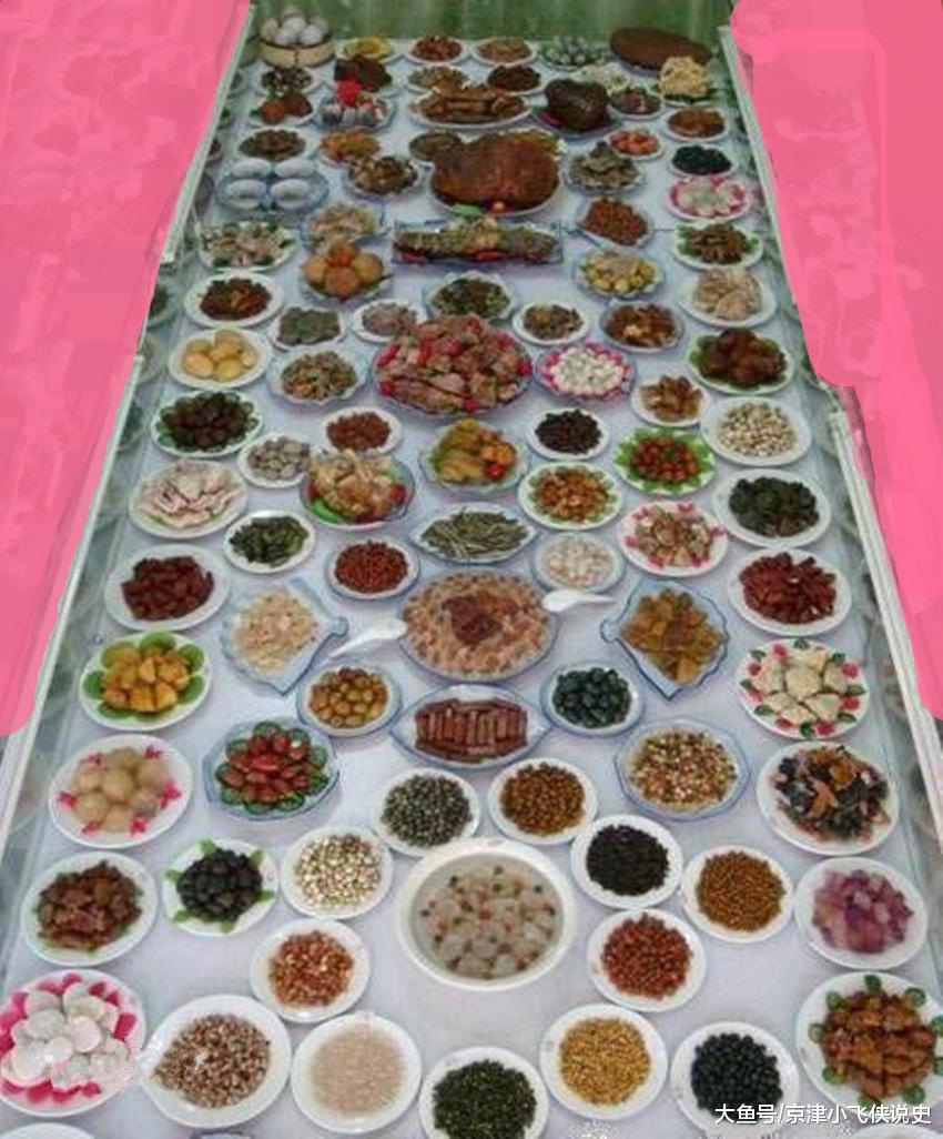 光绪二十年十月初十日慈禧六十大寿时,一个月之前筵宴就开始了.