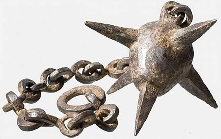 中国蒺藜流星锤.