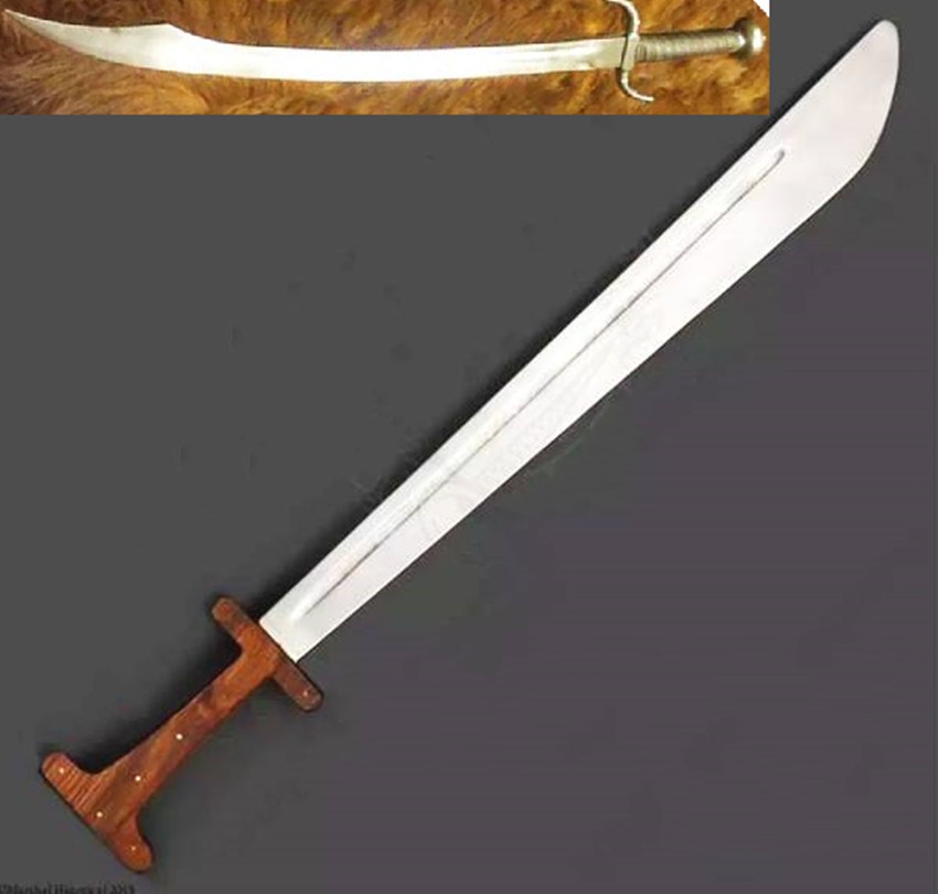 世界最凶悍砍刀北欧大砍刀够霸道最终也得败在中国这把刀下