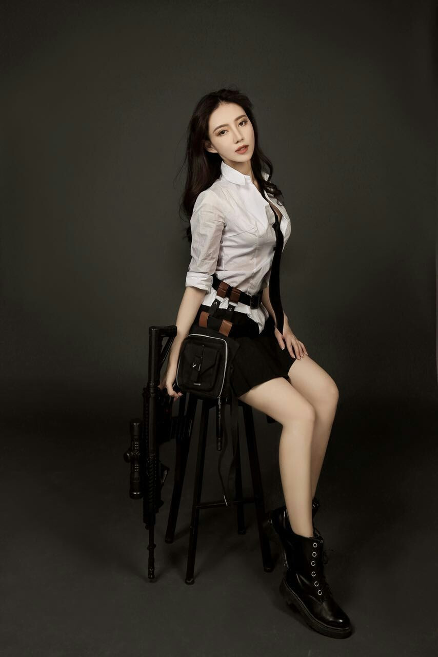 最美绝地求生女主播王雨檬