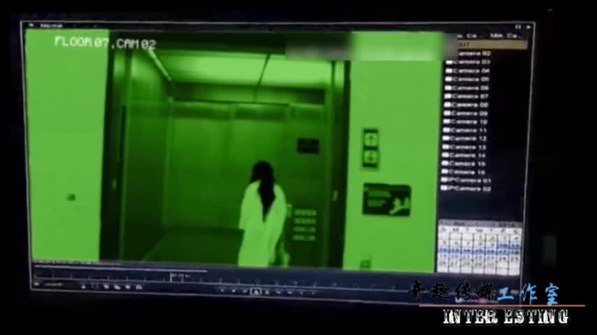 监控拍到白色怪异物体屋里转,期待卖家来解惑!