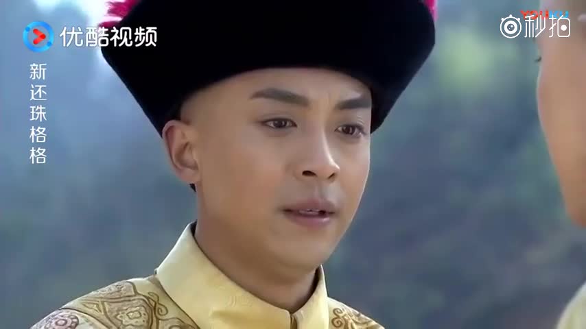 新还珠格格:紫薇怀着孕还要跟尔康去给五阿哥送行,画面太感动了