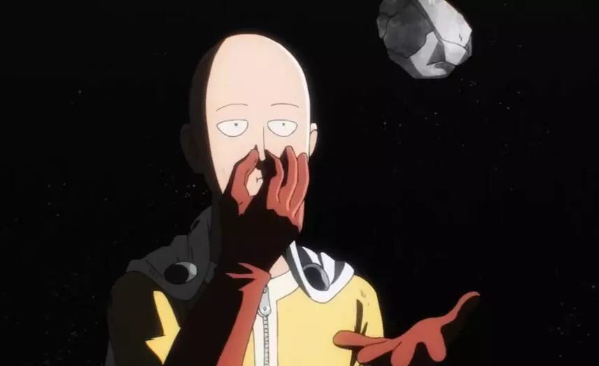 《一拳超人》中琦玉被踢到月球后,掂一下石头是为了这!