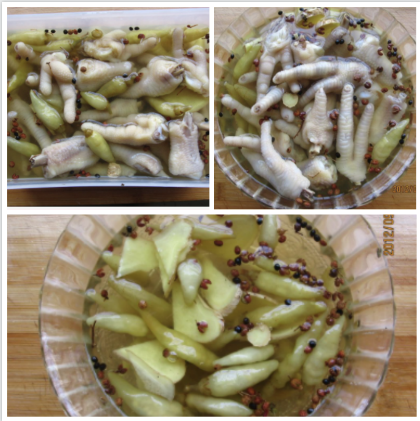整个制作过程不难,主要是煮凤爪,煮泡椒水的过程.