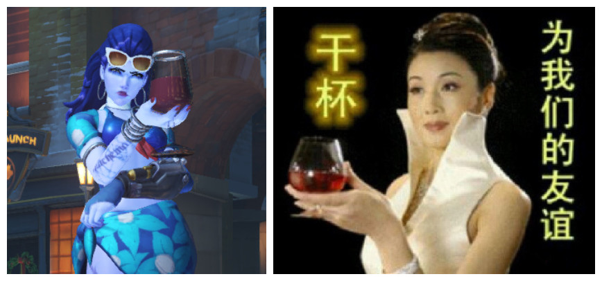 守望先锋:圣诞节活动皮肤上架 黑百合中老年表情包上线?