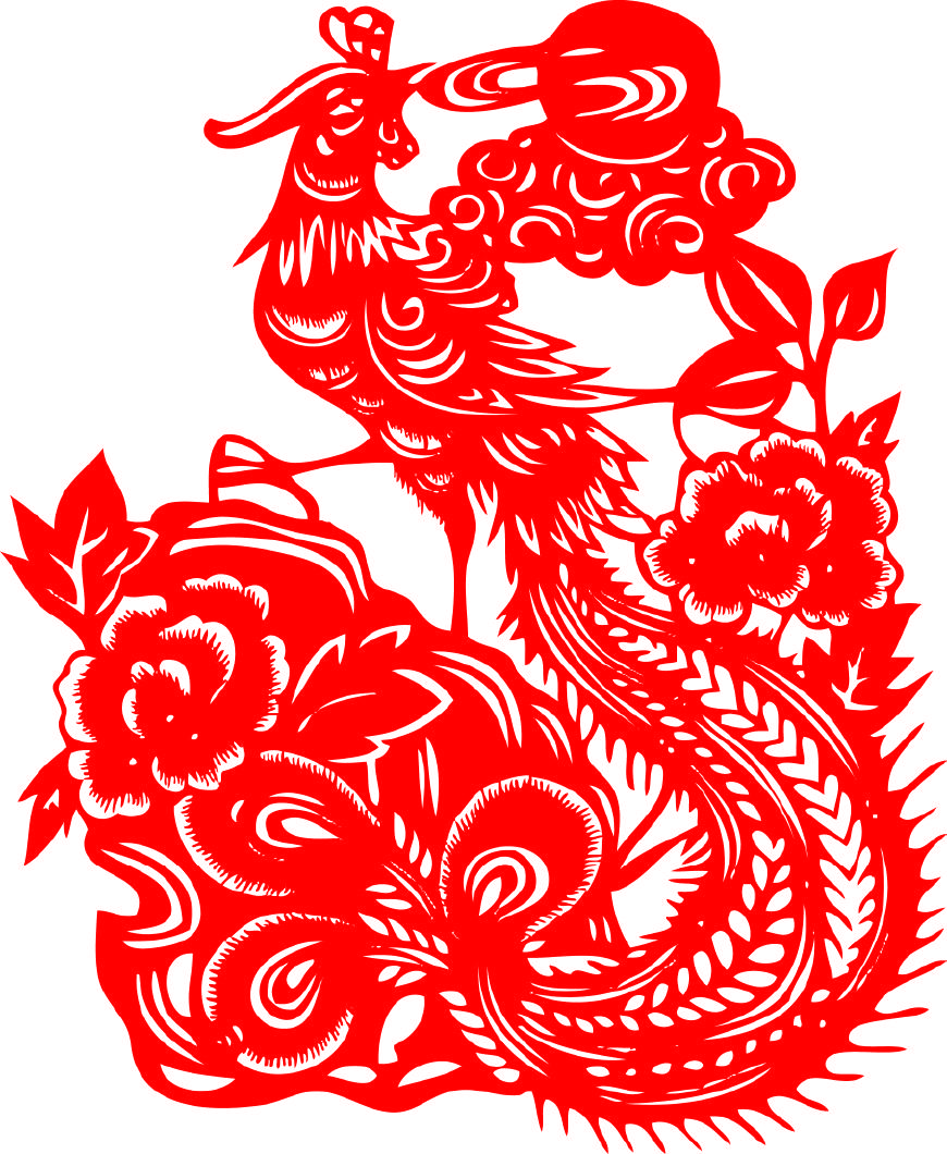中国传统吉祥题材与剪纸