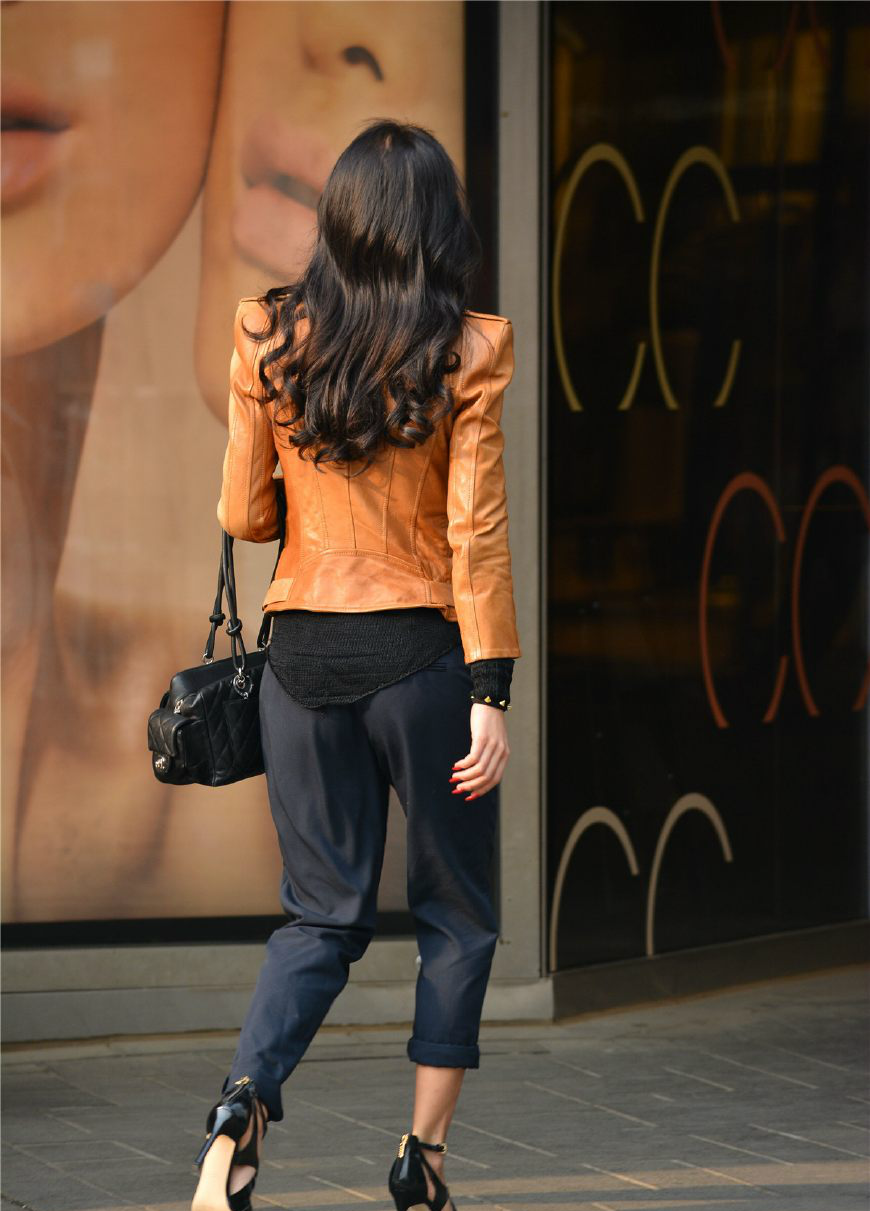 街拍:你自己都不知道你的背影有多美