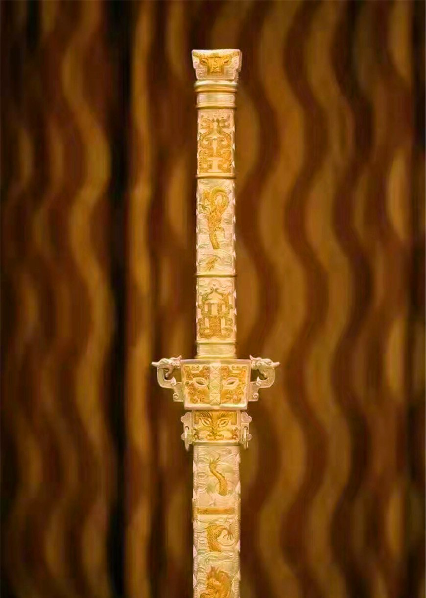 鬼斧神工乾隆皇帝的天子剑现在工艺都是无法超越的技术