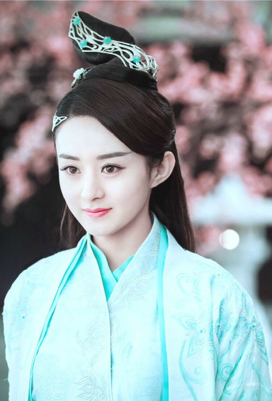 赵丽颖古装最美的4个造型,花千骨上榜,最美的却不是碧瑶和楚乔
