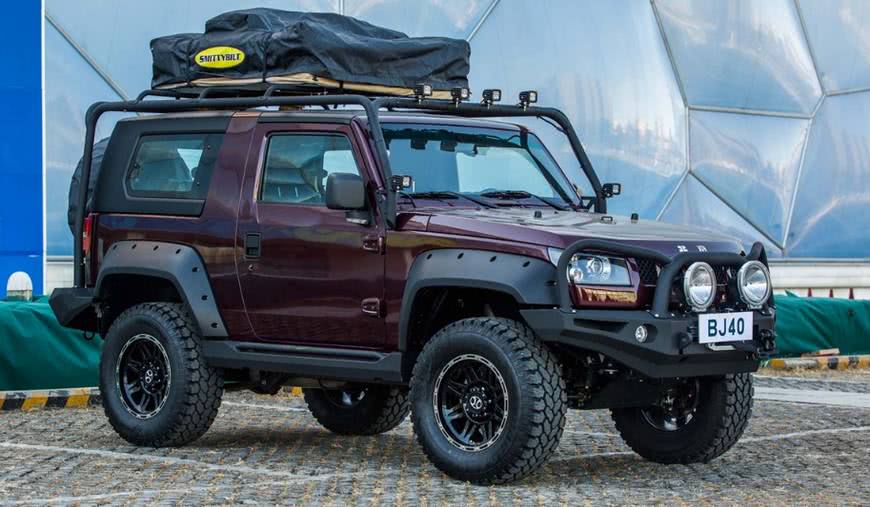 牌号最牛的bj40越野车,车迷评论:车牌比车贵多了