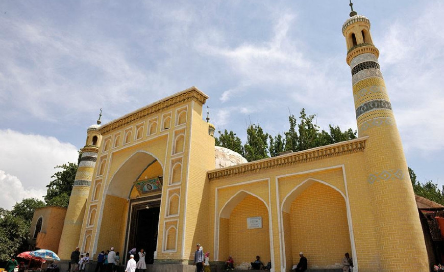 直击中国最大的清真寺,室内不能随意拍照,穆斯林聚礼太壮观