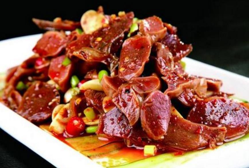 教你做香辣鸡胗,超级美味,快点学学吧