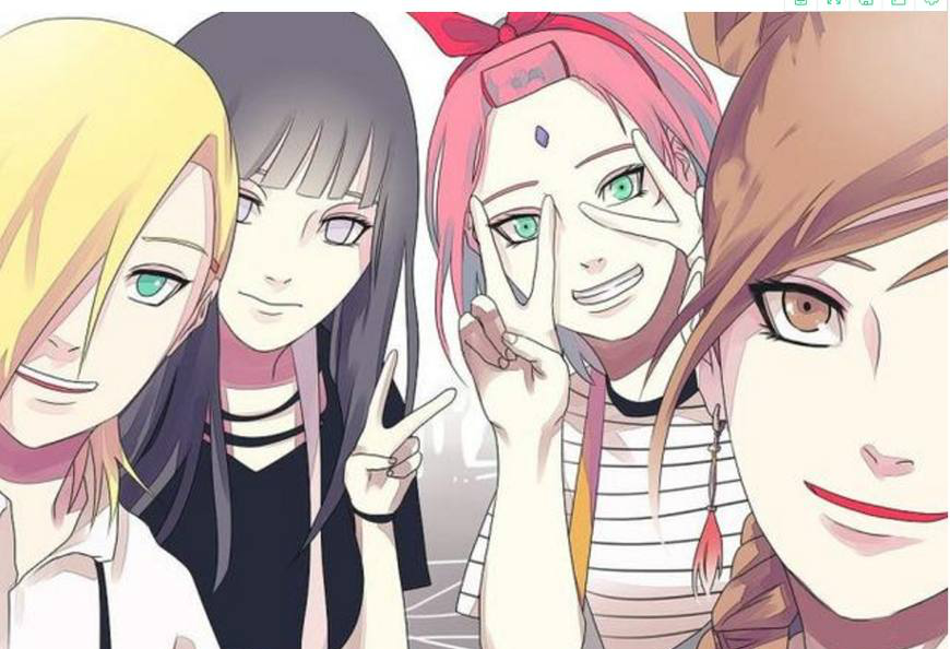 火影忍者木叶四大美人成为时尚界的扛把子个个都是时髦精