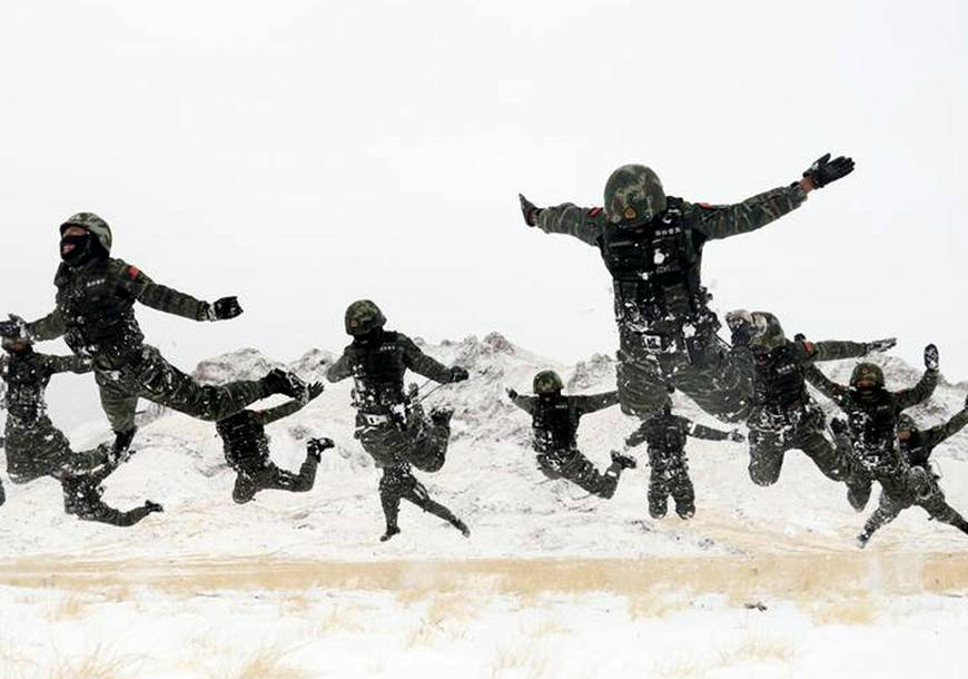 武警西藏总队阿里支队第四季度"魔鬼周"极限训练拉开战幕.