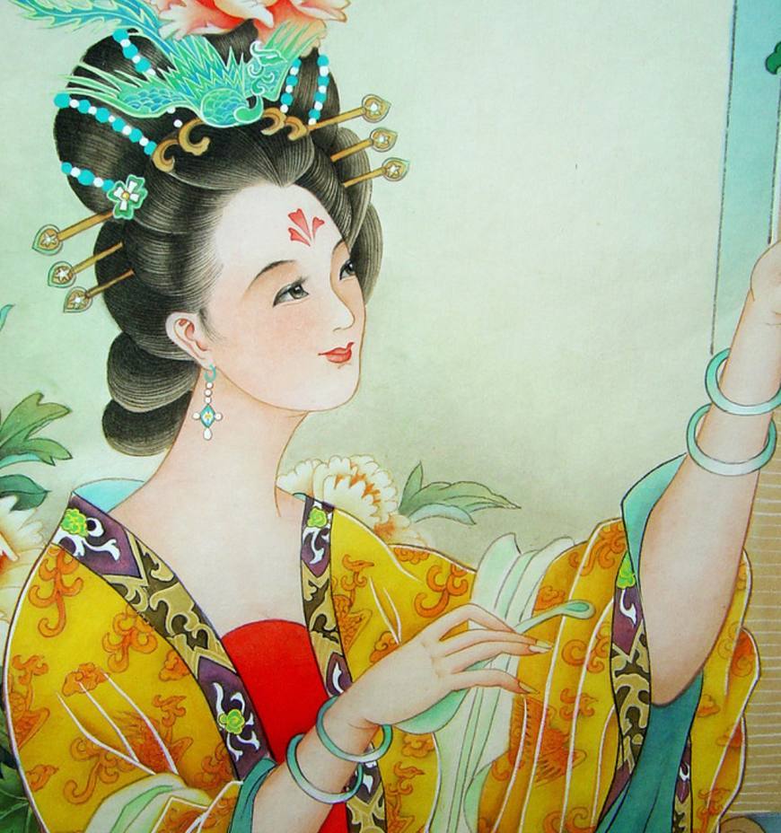 杨贵妃身材一般体重超重又无子嗣