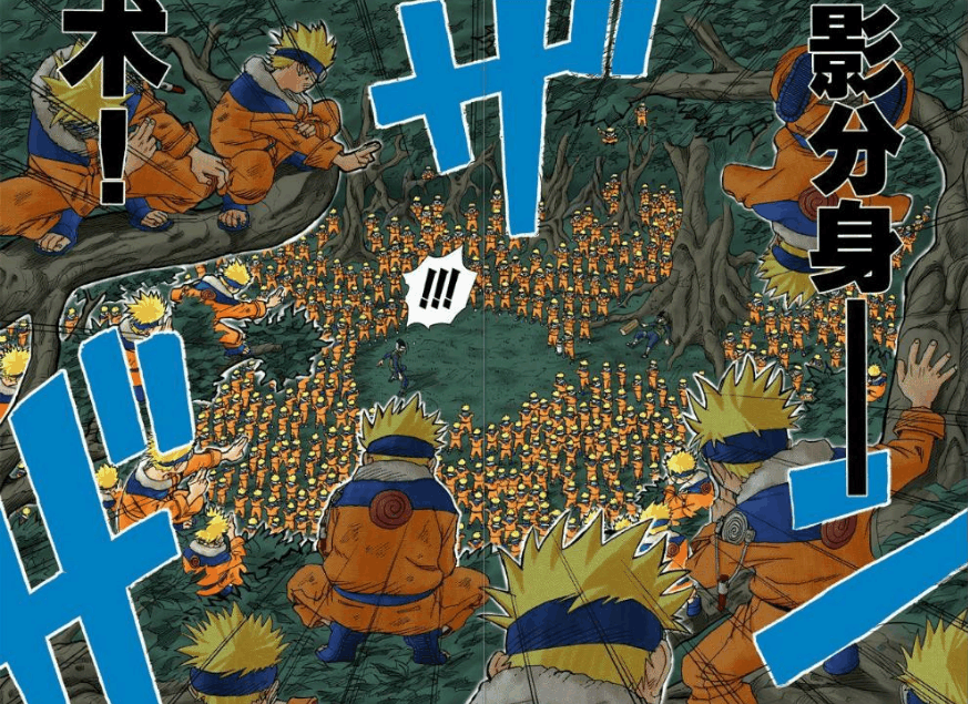 鸣人他的指挥能力还是没得说的,毕竟影分身之术一下子成千上万的分数