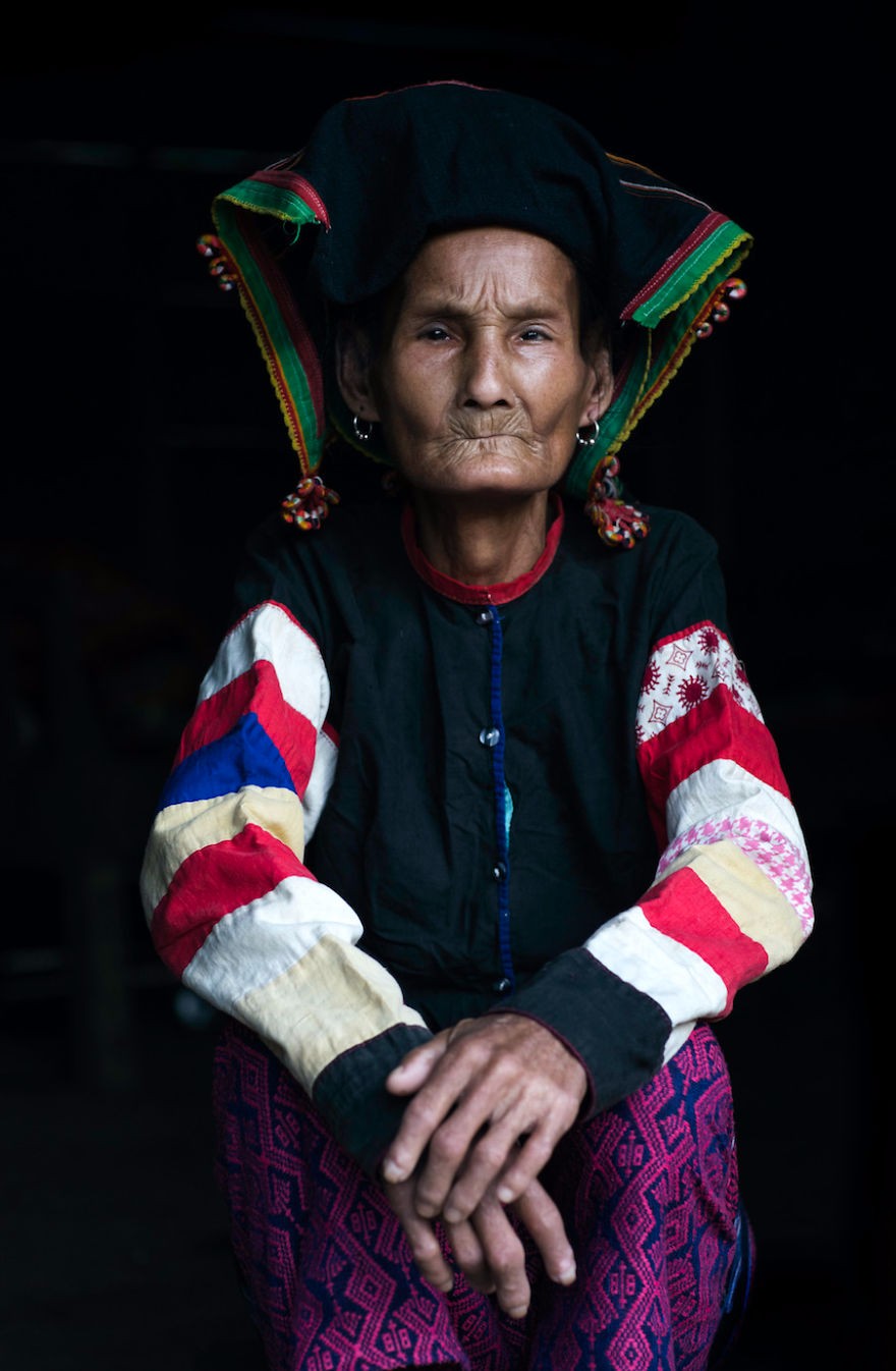 法国摄影师拍摄的越南少数民族肖像