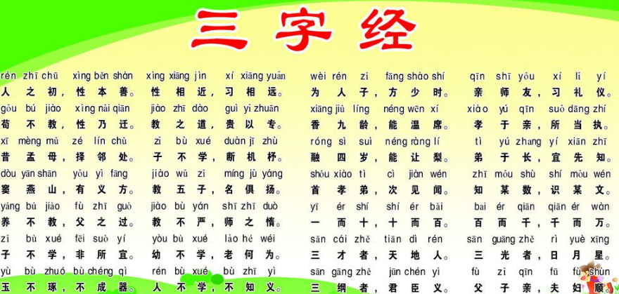 三字经的作者是谁,幼儿最好的启蒙大师非他莫属