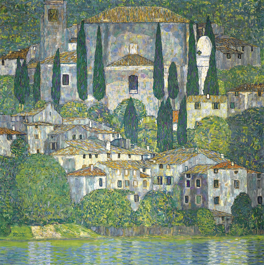 attersee"gustav klimt 在克利姆特的"黄金时期"来临之前