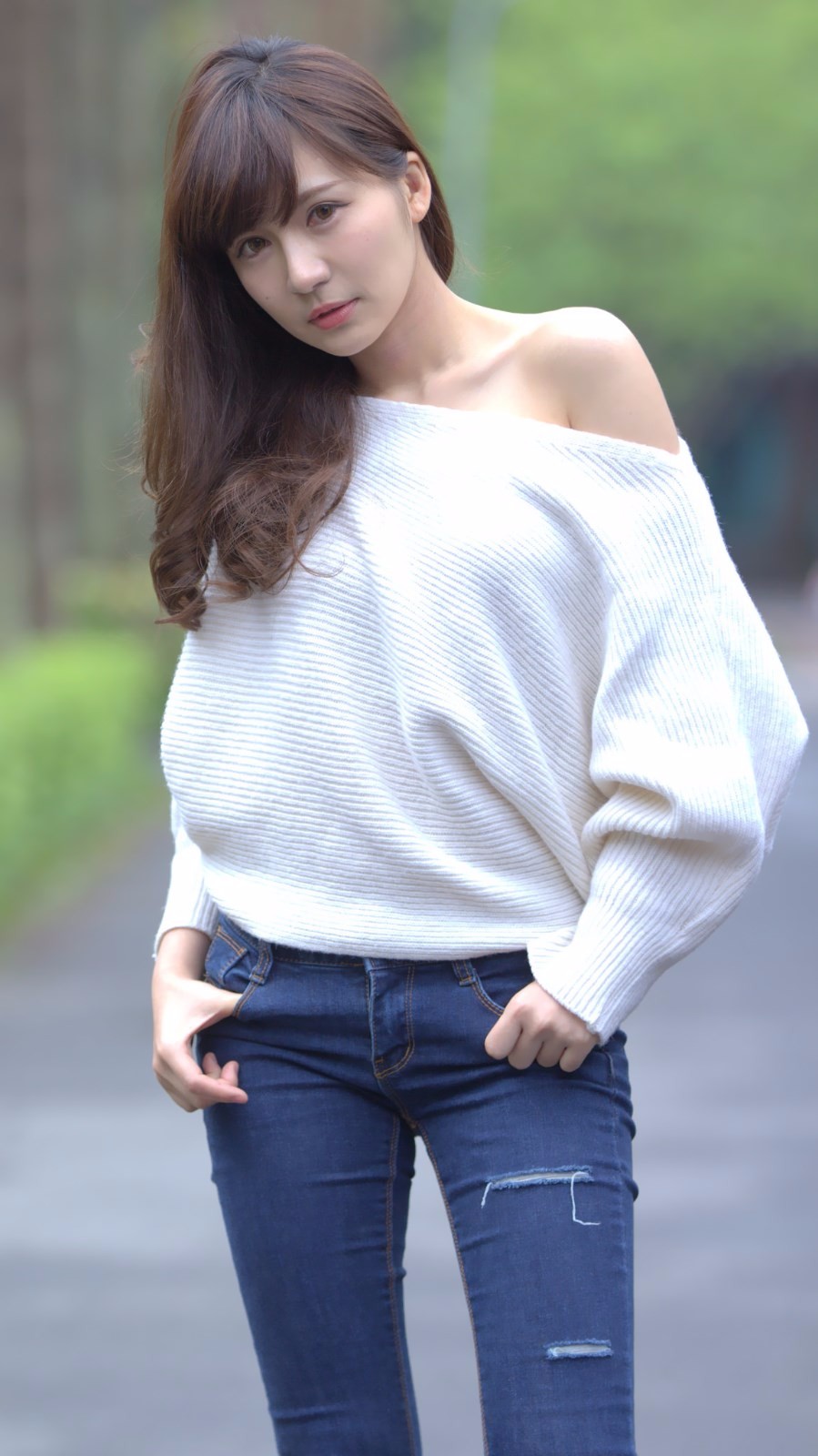 长发|美图|牛仔裤_新浪新闻