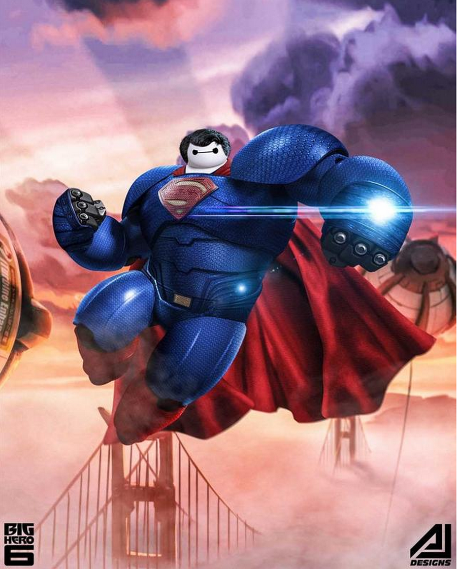 大白超人,白超?大白flash大白蝙蝠侠大白钢骨,这是全机械了吧!