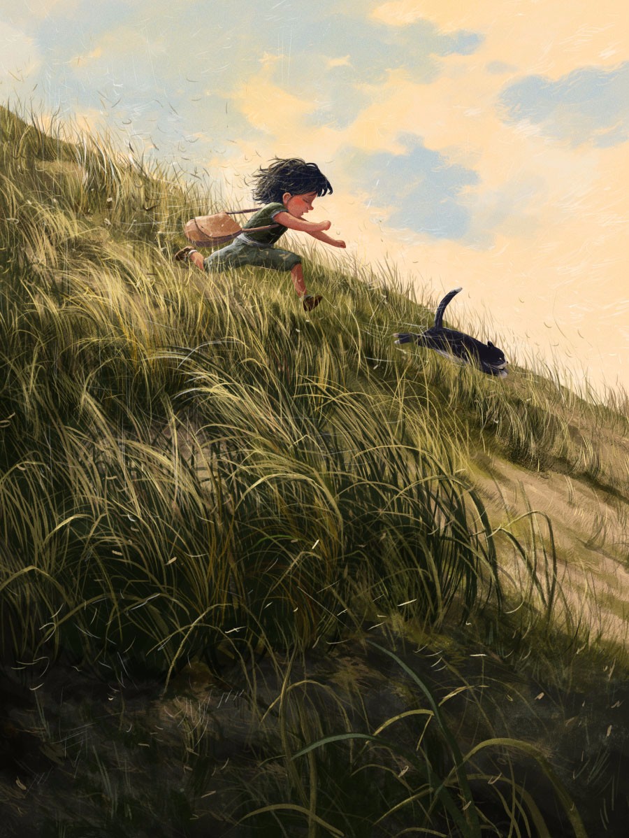 国外插画师笔下充满童趣温暖的儿童插画