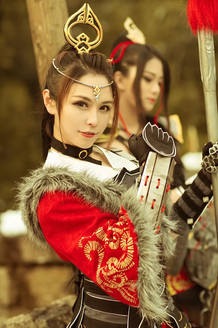 行走江湖就该长枪豪情神威精品cos赏