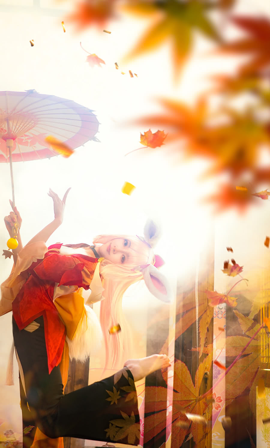 王者荣耀公孙离cosplay,小姐姐的作品一如既往的质量高!