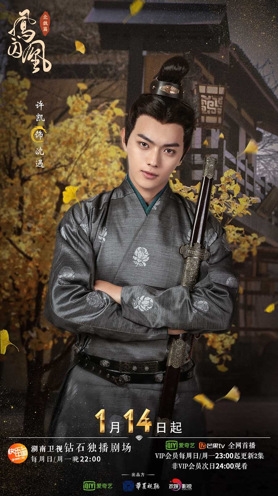 《凤囚凰》开启魏国篇最强新人许凯将上线