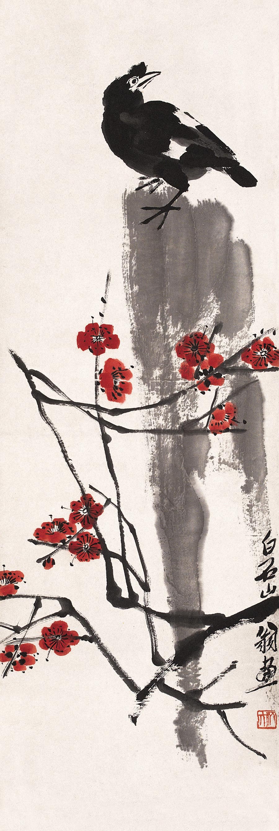 齐白石传人-汤发周趣谈:齐白石老人用画笔为百鸟传神的前世今生