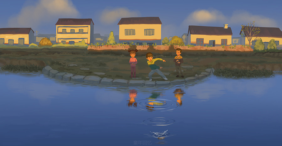 插画师用绘画记录了童年的美好回忆,张张戳中泪点!