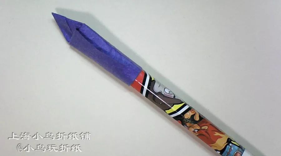 铅笔也需要个套子教你折纸铅笔套读书娃家长必备技能