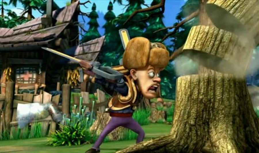 盘点李老板送给光头强的伐木工具价格不菲是强哥工资几十倍