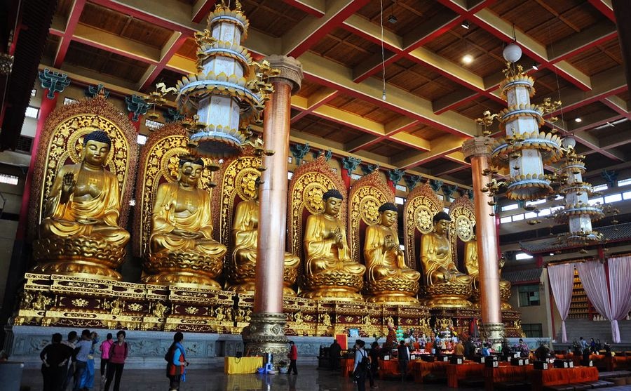 东南第一刹旗山万佛寺