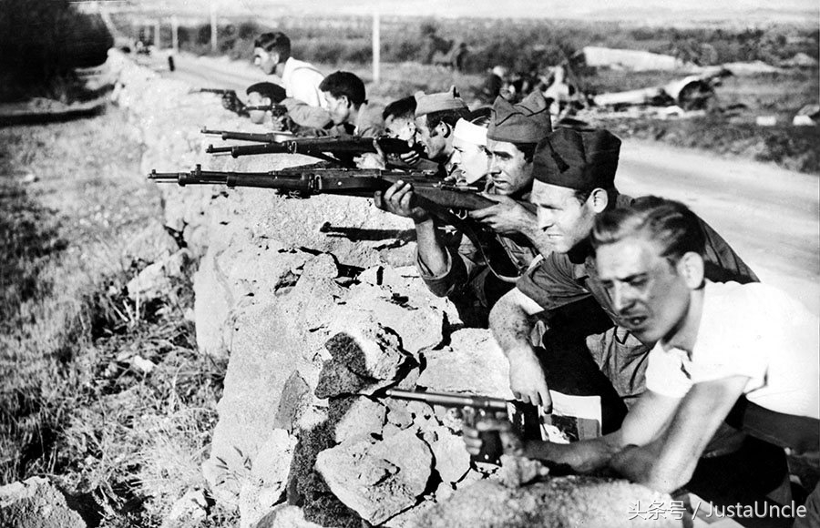 西班牙二战时图片