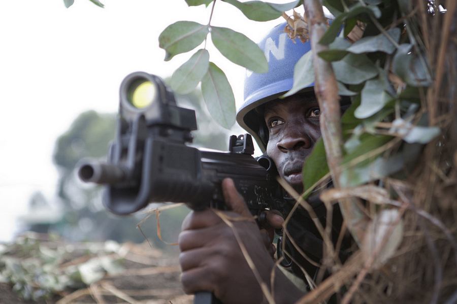 解放军里有非裔黑人,他们的战斗力绝对堪称爆表!