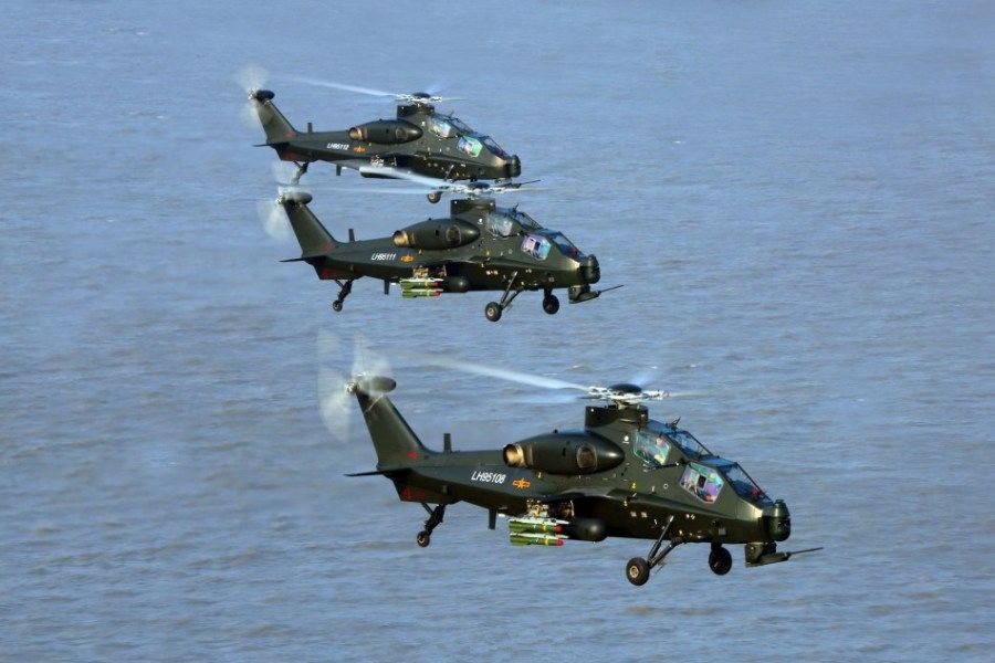 中国在隐形武装直升机的研制方面,还走在了世界的前列,据中航工业首席