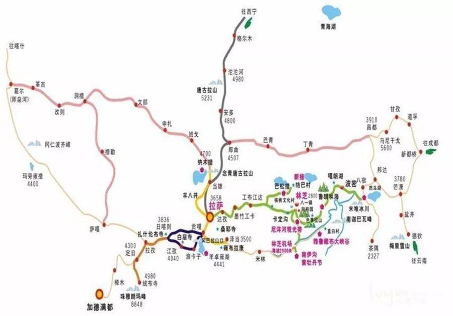 被国家点名10条西部行自驾游路线霸占中国一半的美