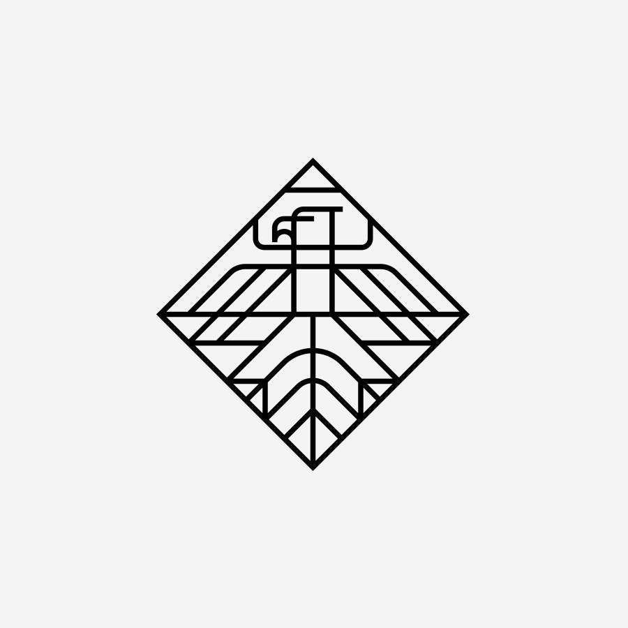 一组极简logo设计