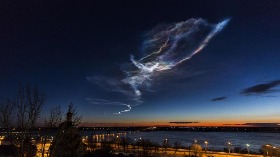 欧洲天空再现罕见"异象" 这次是因俄试射一款大杀器