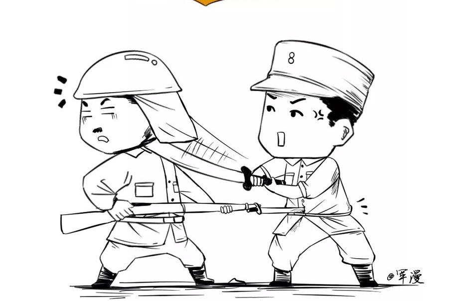 揭秘真实抗日战场,中国大刀vs鬼子刺刀.